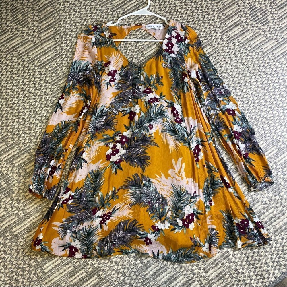 Long sleeve Floral dress